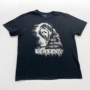 Scream 👻 Graphic Tee - Black